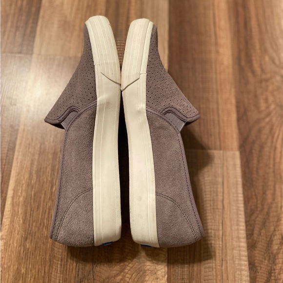 Keds Double Decker Houndstooth Slip On Comfy Sneaker Gray Suede Women Size 7.5 - Picture 4 of 9
